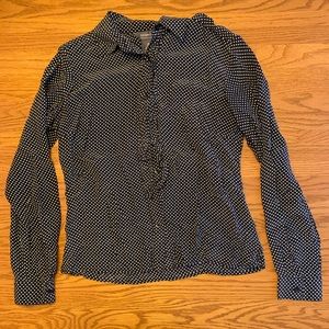 Polka dot blouse